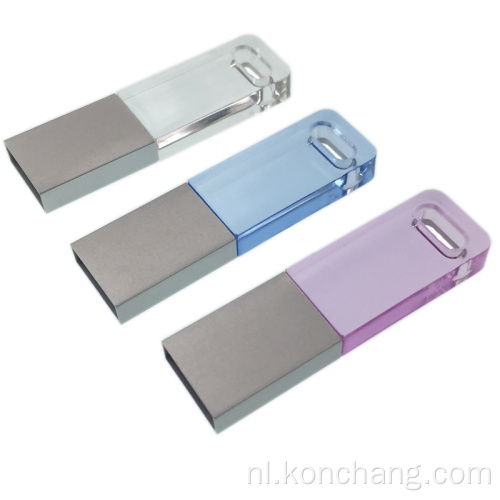 Slank glazen USB-flashstation